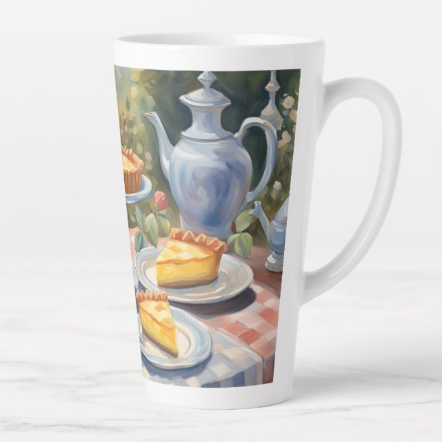 Taza De Café Latte Tazza da latte (Derecha)