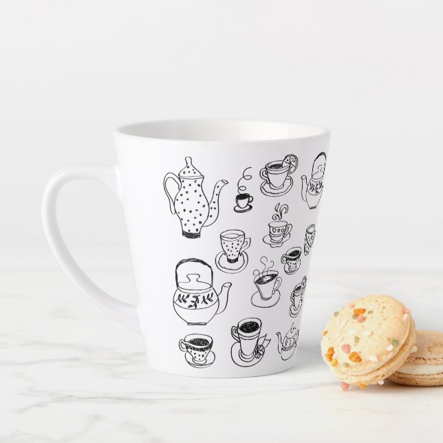 Taza De Café Latte Té (In situ)