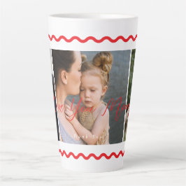 Taza De Café Latte Te Amas Mamá Gracias Foto