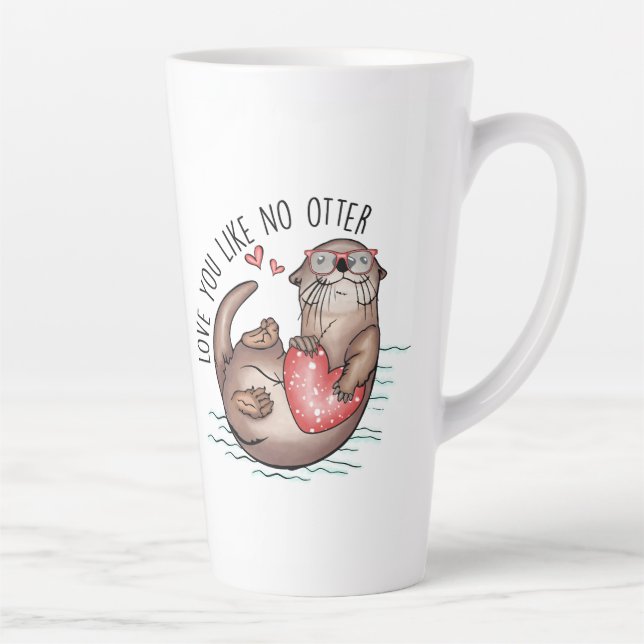Taza De Café Latte Te Amo Humor  (Derecha)