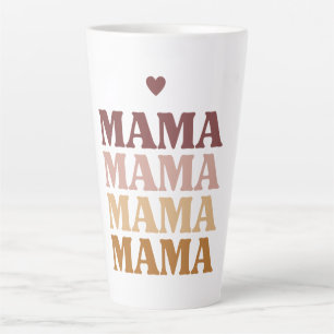 Taza De Café Latte Te Amo Mamá, Regalo del Día de la Madre, Regalo Pa