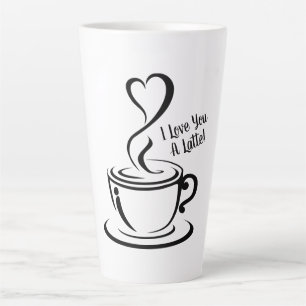 Taza De Café Latte Te Amo Mucho
