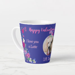 Taza De Café Latte Te Amo Mucho Regalo del Día de San Valentín Person