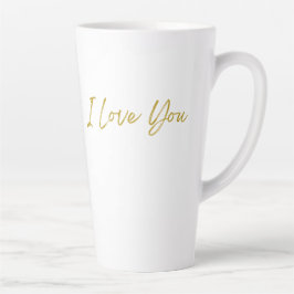 Taza De Café Latte Te Amo Tall Latte Mug