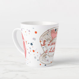 Taza De Café Latte Te amo un gran tazón de café 