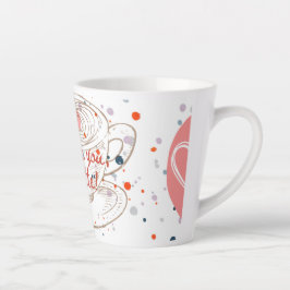 Taza De Café Latte Te amo un gran tazón de café