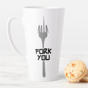 Taza De Café Latte Te bifurcas