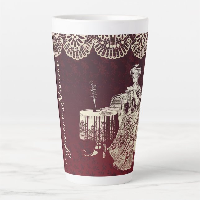 Taza De Café Latte Té de bebidas (Anverso)