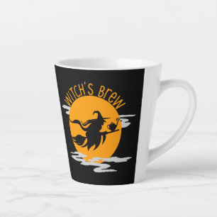 Taza De Café Latte Té de brea de bruja