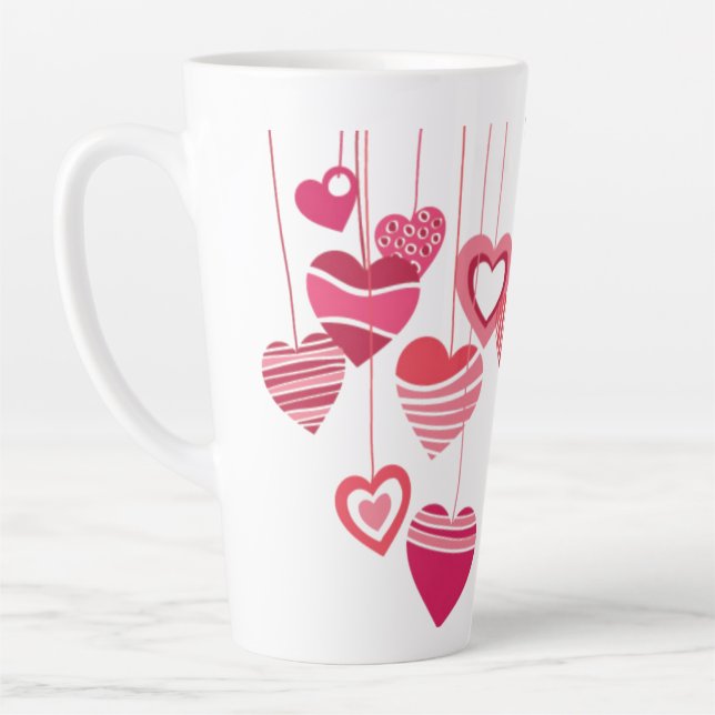 Taza De Café Latte Te encanta la colección de regalos (Izquierda)