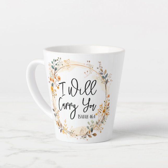 Taza De Café Latte Te Llevaré Mug (Ángulo izquierdo)