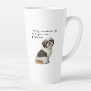 Taza De Café Latte Te Tengo a Ti Shih Tzu