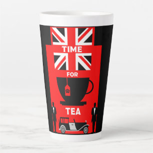 Taza De Café Latte Tea Drinkers británicos clásicos Mug
