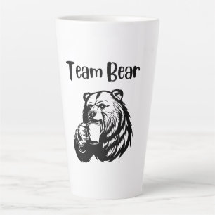 Taza De Café Latte Team Bear