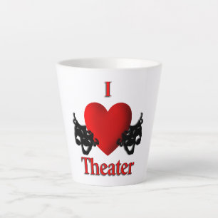 Taza De Café Latte Teatro I Heart