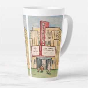 Taza De Café Latte Teatro Kiggins Vancouver WA