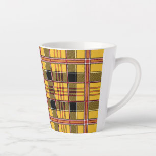 Taza De Café Latte Tejido de tela de plástico Tiras marrones-52628