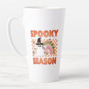 Taza De Café Latte Temporada espeluznante ambiente de Halloween-45634
