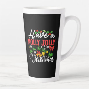 Taza De Café Latte Tener Navidades Holly Jolly-86096