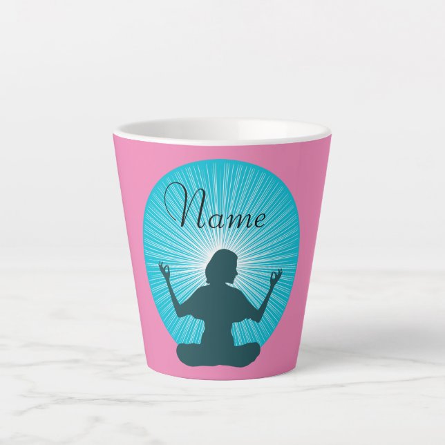 Taza De Café Latte Tengo Este Trueno. (Anverso)