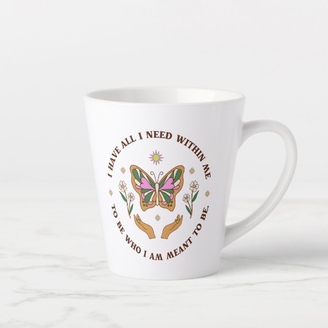 Taza De Café Latte Tengo Todo (Derecha)