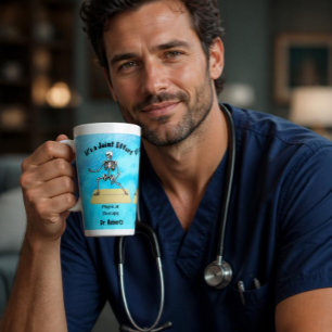 Taza De Café Latte Terapeuta Físico "Es un Esfuerzo en Conjunto"