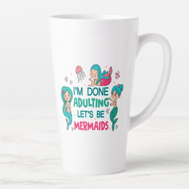 Taza De Café Latte Terminé de adular, seamos sirvientas (Derecha)