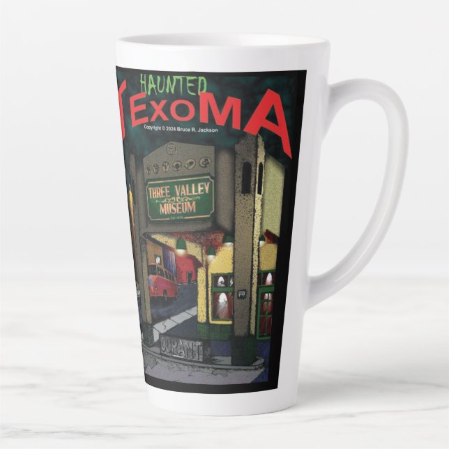 Taza De Café Latte Texoma Latte Mug (Derecha)