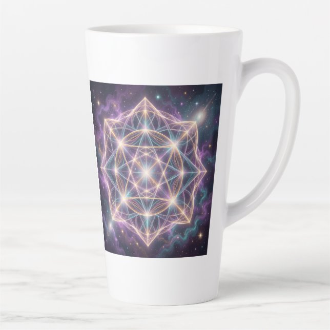 Taza De Café Latte The 7 Chakras´11 (Derecha)