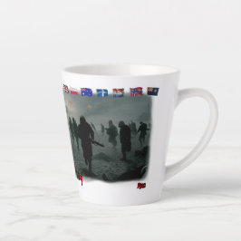 Taza De Café Latte The D Day on June 6th 1944 on a Ceramic Coffee