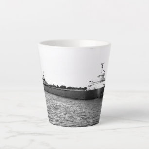 Taza De Café Latte The Edmund Fitzgerald St. Clair River Vintage