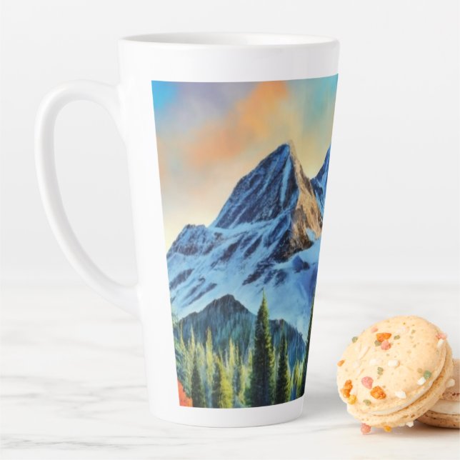 Taza De Café Latte The Mountains Call Me (In situ)