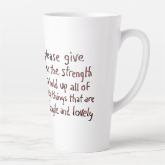 Taza De Café Latte Things Fragile and Lovely mug