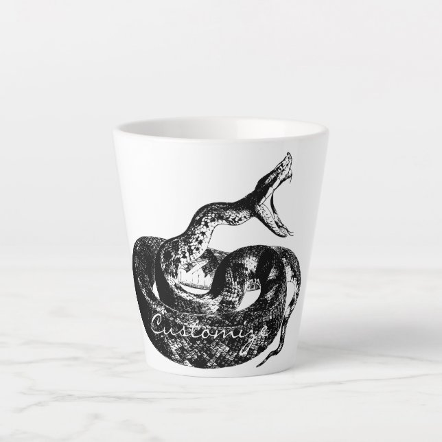 Taza De Café Latte Thunder_Cove del rompecabezas en frío (Anverso)