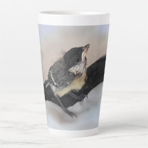 Taza De Café Latte Tidi my Bird the Parus Major