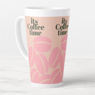Taza De Café Latte tiempo de café