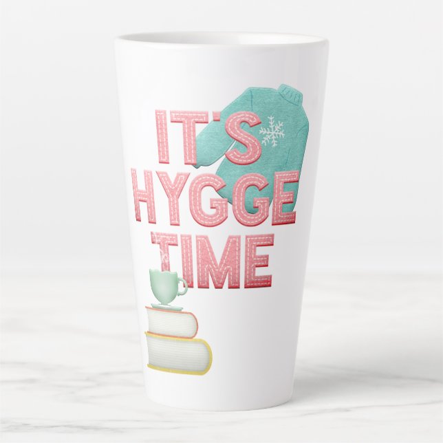 Taza De Café Latte Tiempo De Higge (Anverso)