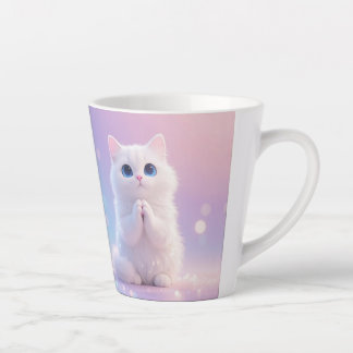 Taza De Café Latte Tierno gatito