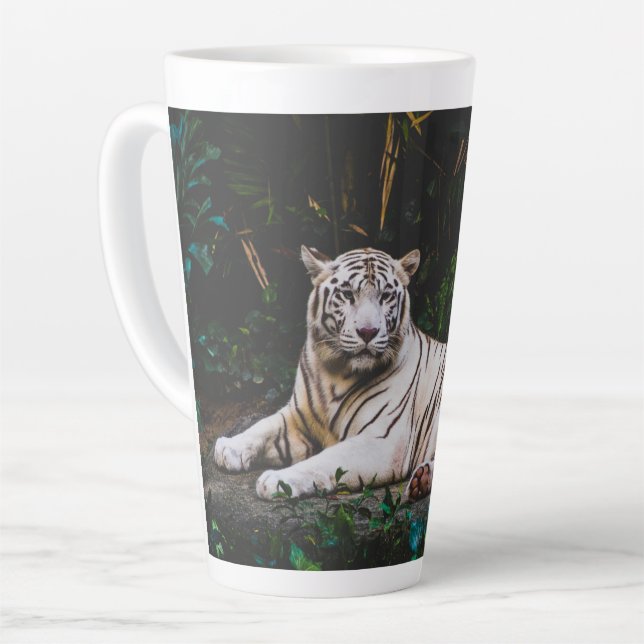 Taza De Café Latte Tigre (Ángulo izquierdo)