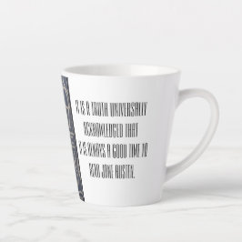 Taza De Café Latte Time to read Jane Austen 