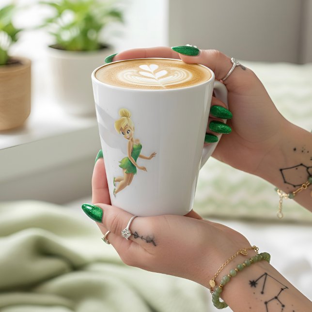 Taza De Café Latte Tinker Bell Latte Mug (Subido por el creador)