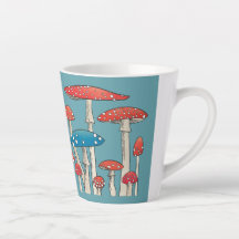 Toadstools Café hongo Mug