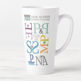 Taza De Café Latte Todas las novelas de Austen JASP mug de doble cara