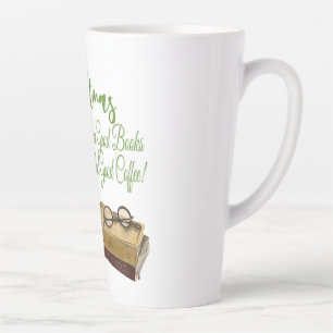 Taza De Café Latte Todo Lo Que Quiero De Los Navidades Son Buenos Lib