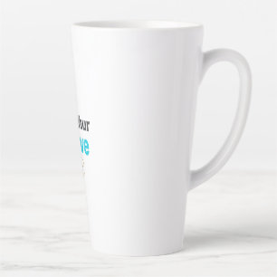 Taza De Café Latte Toma el Control de Tu Día Motivacional  - Inspirac
