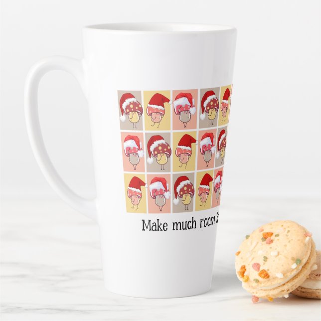 Taza De Café Latte TONTO HACE MUCHO ESPACIO PARA LOS Navidades CRISTA (In situ)