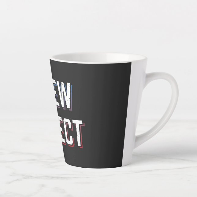 Taza De Café Latte Tornillo perfecto (Derecha)