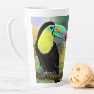 Taza De Café Latte Toucan Latte Mug