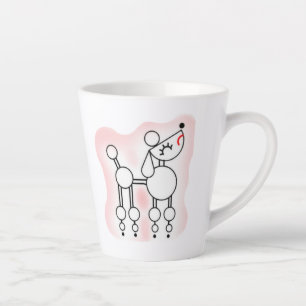 Taza De Café Latte Toy Poodle Latte Mug