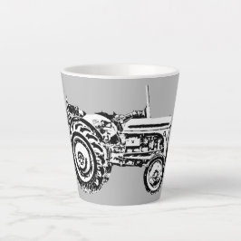 Taza De Café Latte Tractor de fergison Gray Massey Vintage Giant Café
